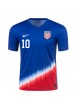 Forente Stater Christian Pulisic #10 Fotballdrakt Borte Klær Copa America 2024 Korte ermer